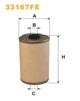 33167FE WIX Топливный фильтр (фото 1)