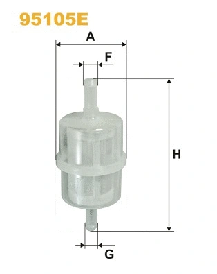 95105E WIX Топливный фильтр (фото 1)