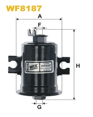 WF8187 WIX Топливный фильтр (фото 1)