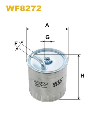 WF8272 WIX Топливный фильтр (фото 1)