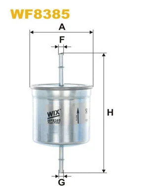 WF8385 WIX Топливный фильтр (фото 1)
