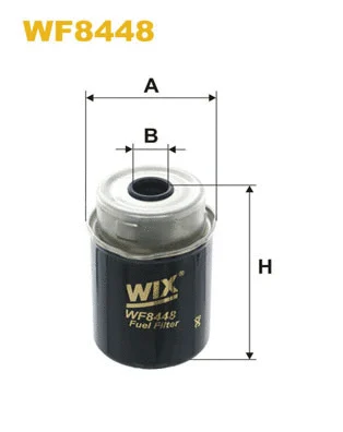 WF8448 WIX Топливный фильтр (фото 1)