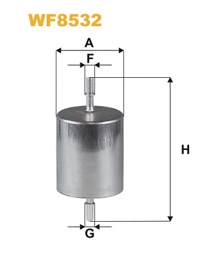 WF8532 WIX Топливный фильтр (фото 1)