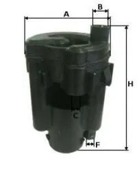 XB314 UNIFLUX Топливный фильтр (фото 1)