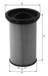 XN138 UNIFLUX Топливный фильтр (фото 1)