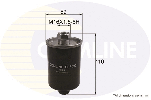 EFF023 COMLINE Топливный фильтр (фото 1)