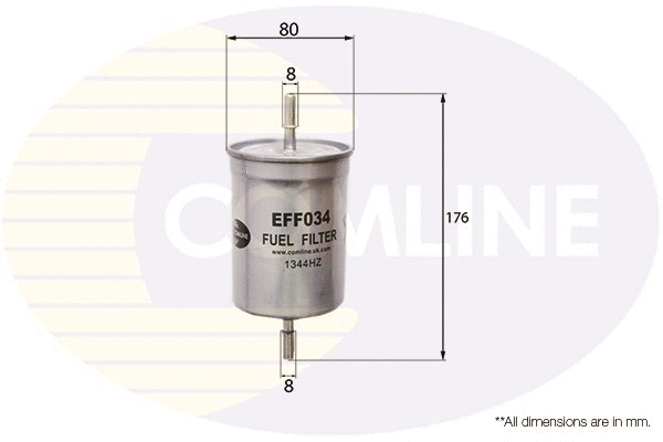 EFF034 COMLINE Топливный фильтр (фото 1)
