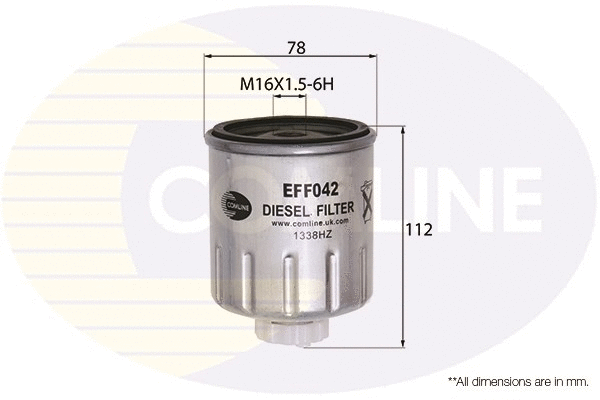EFF042 COMLINE Топливный фильтр (фото 1)