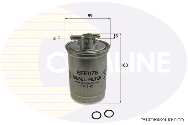 EFF076 COMLINE Топливный фильтр (фото 1)