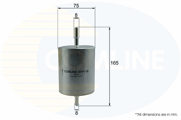 EFF118 COMLINE Топливный фильтр (фото 1)