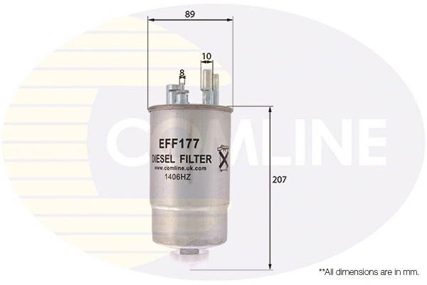 EFF177 COMLINE Топливный фильтр (фото 1)