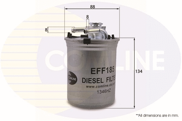 EFF185 COMLINE Топливный фильтр (фото 1)