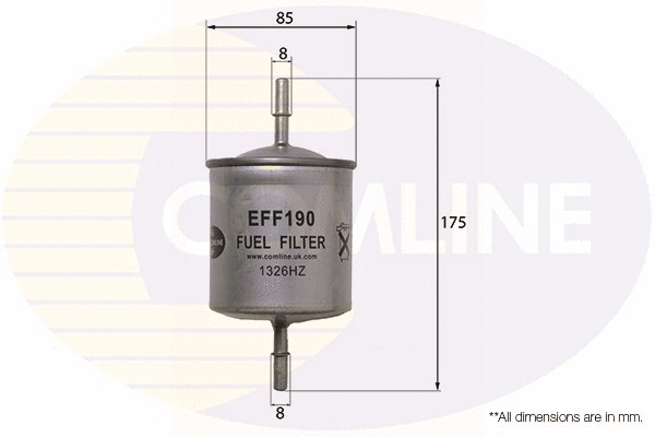 EFF190 COMLINE Топливный фильтр (фото 1)