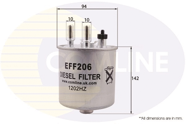 EFF206 COMLINE Топливный фильтр (фото 1)