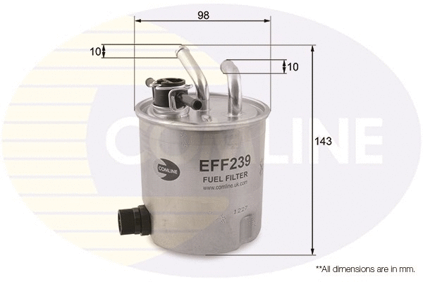 EFF239 COMLINE Топливный фильтр (фото 1)