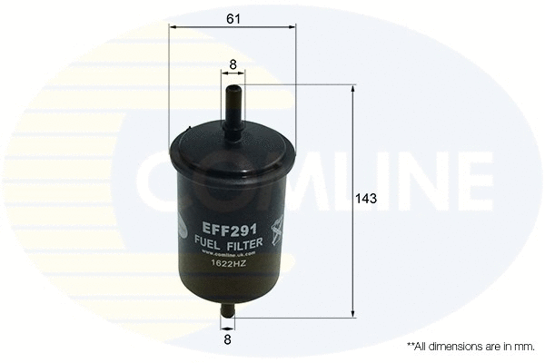EFF291 COMLINE Топливный фильтр (фото 1)