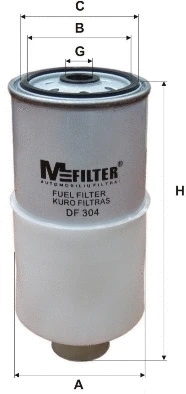 DF 304 MFILTER Топливный фильтр (фото 1)
