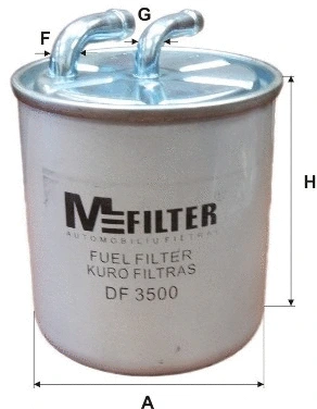 DF 3500 MFILTER Топливный фильтр (фото 1)