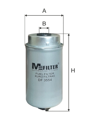 DF 3554 MFILTER Топливный фильтр (фото 1)
