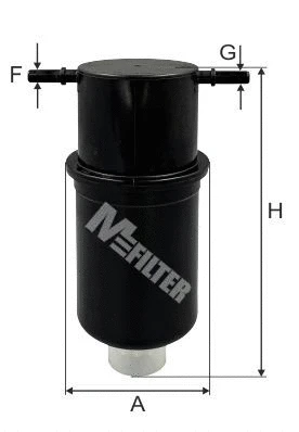 DF 3590 MFILTER Топливный фильтр (фото 1)