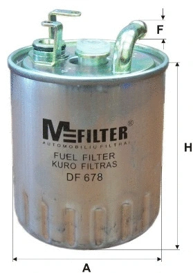 DF 678 MFILTER Топливный фильтр (фото 1)