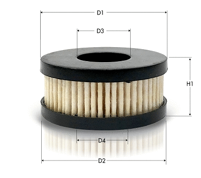 GAS21 TECNECO FILTERS Топливный фильтр (фото 1)