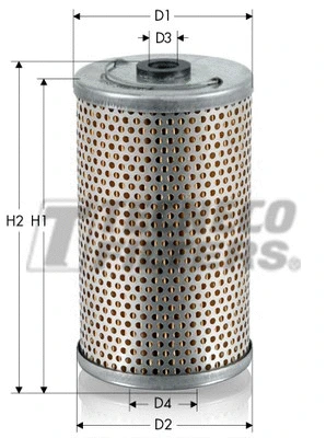 GS01274 TECNECO FILTERS Топливный фильтр (фото 1)