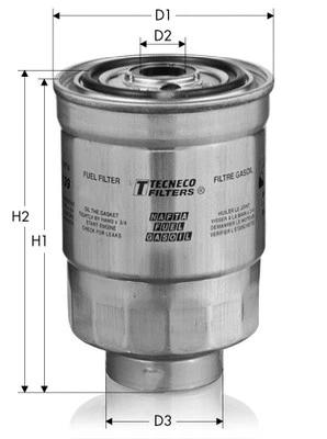 GS141 TECNECO FILTERS Топливный фильтр (фото 1)