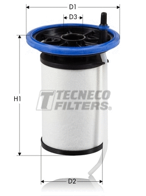 GS2093E TECNECO FILTERS Топливный фильтр (фото 1)