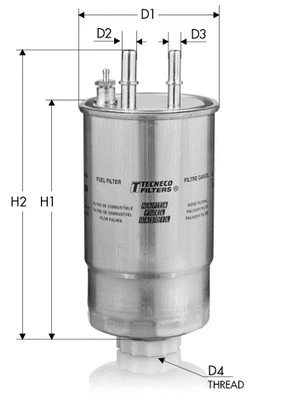 GS24/01 TECNECO FILTERS Топливный фильтр (фото 1)