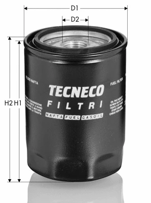 GS438 TECNECO FILTERS Топливный фильтр (фото 1)