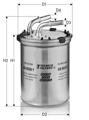 GS8029/1 TECNECO FILTERS Топливный фильтр (фото 1)