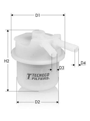 IN22 TECNECO FILTERS Топливный фильтр (фото 1)