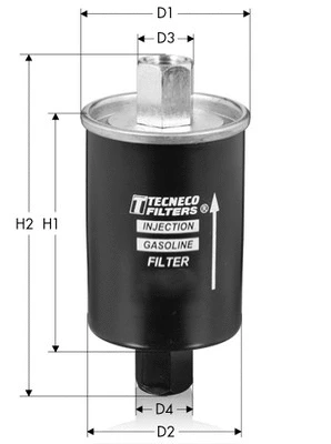 IN60 TECNECO FILTERS Топливный фильтр (фото 1)