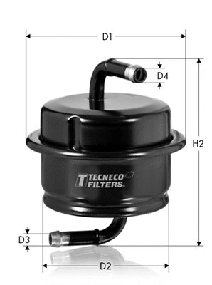 IN61 TECNECO FILTERS Топливный фильтр (фото 1)