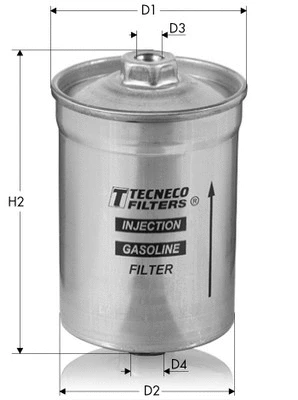 IN86 TECNECO FILTERS Топливный фильтр (фото 1)