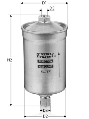 IN92 TECNECO FILTERS Топливный фильтр (фото 1)