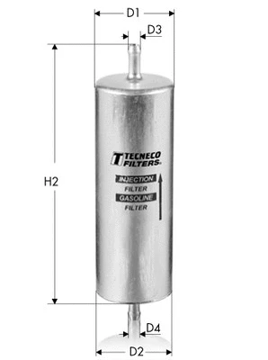IN97 TECNECO FILTERS Топливный фильтр (фото 1)