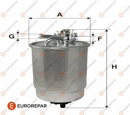 E148105 EUROREPAR Топливный фильтр (фото 1)