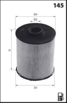 F103 MISFAT Топливный фильтр (фото 1)