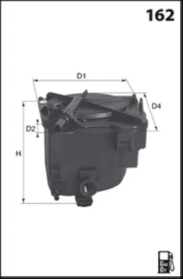 F110 MISFAT Топливный фильтр (фото 1)