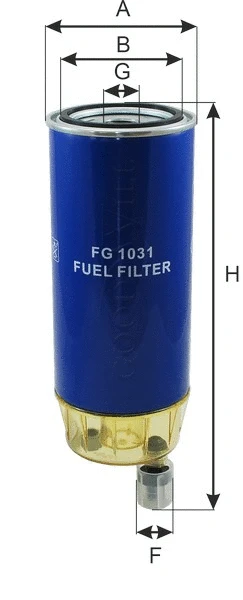 FG 1031 GOODWILL Топливный фильтр (фото 2)
