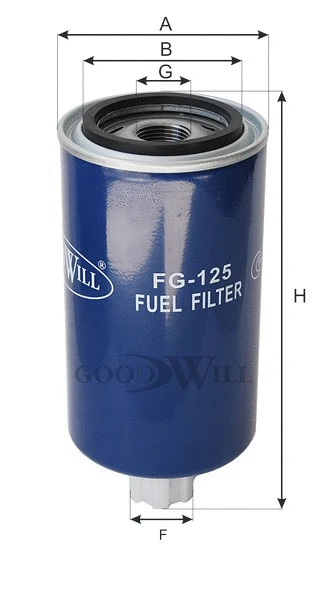 FG 125 GOODWILL Топливный фильтр (фото 2)