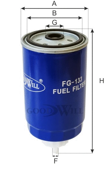FG 133 GOODWILL Топливный фильтр (фото 2)