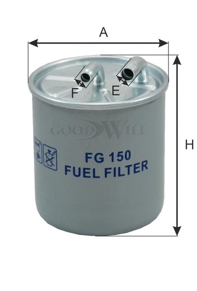 FG 150 GOODWILL Топливный фильтр (фото 2)