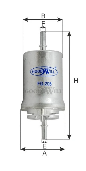 FG 206 GOODWILL Топливный фильтр (фото 2)