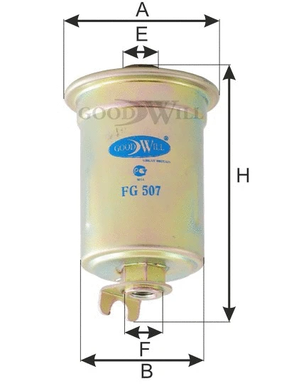 FG 507 GOODWILL Топливный фильтр (фото 2)