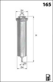 LFDF171 LUCAS Топливный фильтр (фото 2)