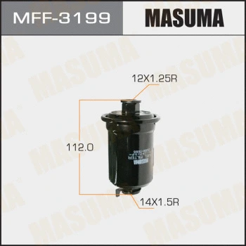 MFF-3199 MASUMA Топливный фильтр (фото 1)