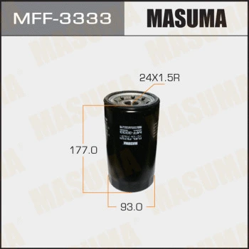 MFF-3333 MASUMA Топливный фильтр (фото 1)